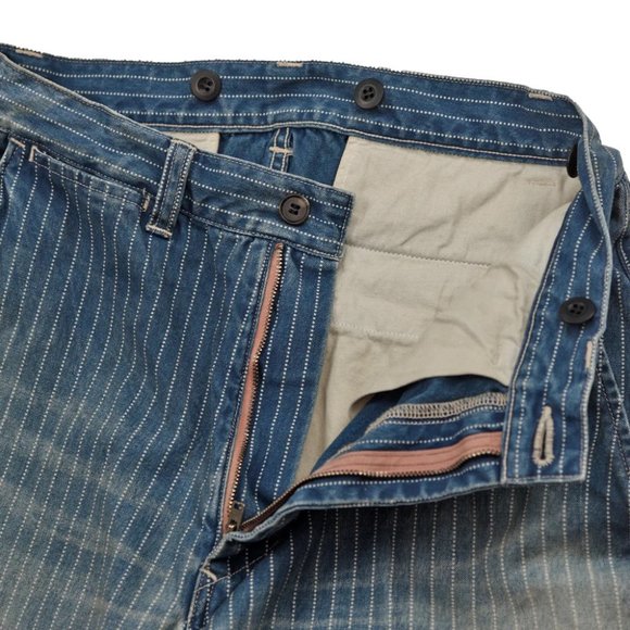 Full Count Wabash Striped Farmers Trouser - HW - Picture 4 of 5